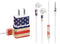 Distressed American Flag Phone Charger Skin